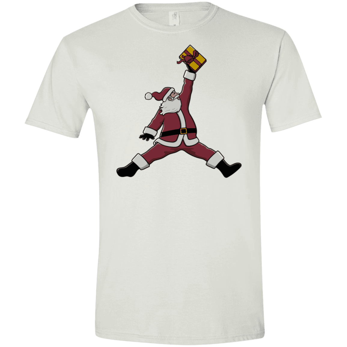 T-Shirts White / X-Small Air Santa Men's Semi-Fitted Softstyle