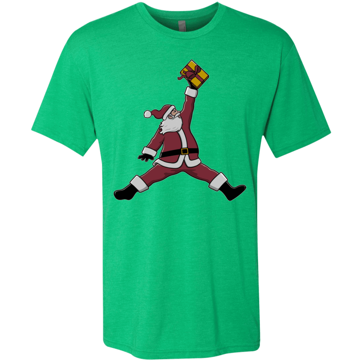 T-Shirts Envy / S Air Santa Men's Triblend T-Shirt