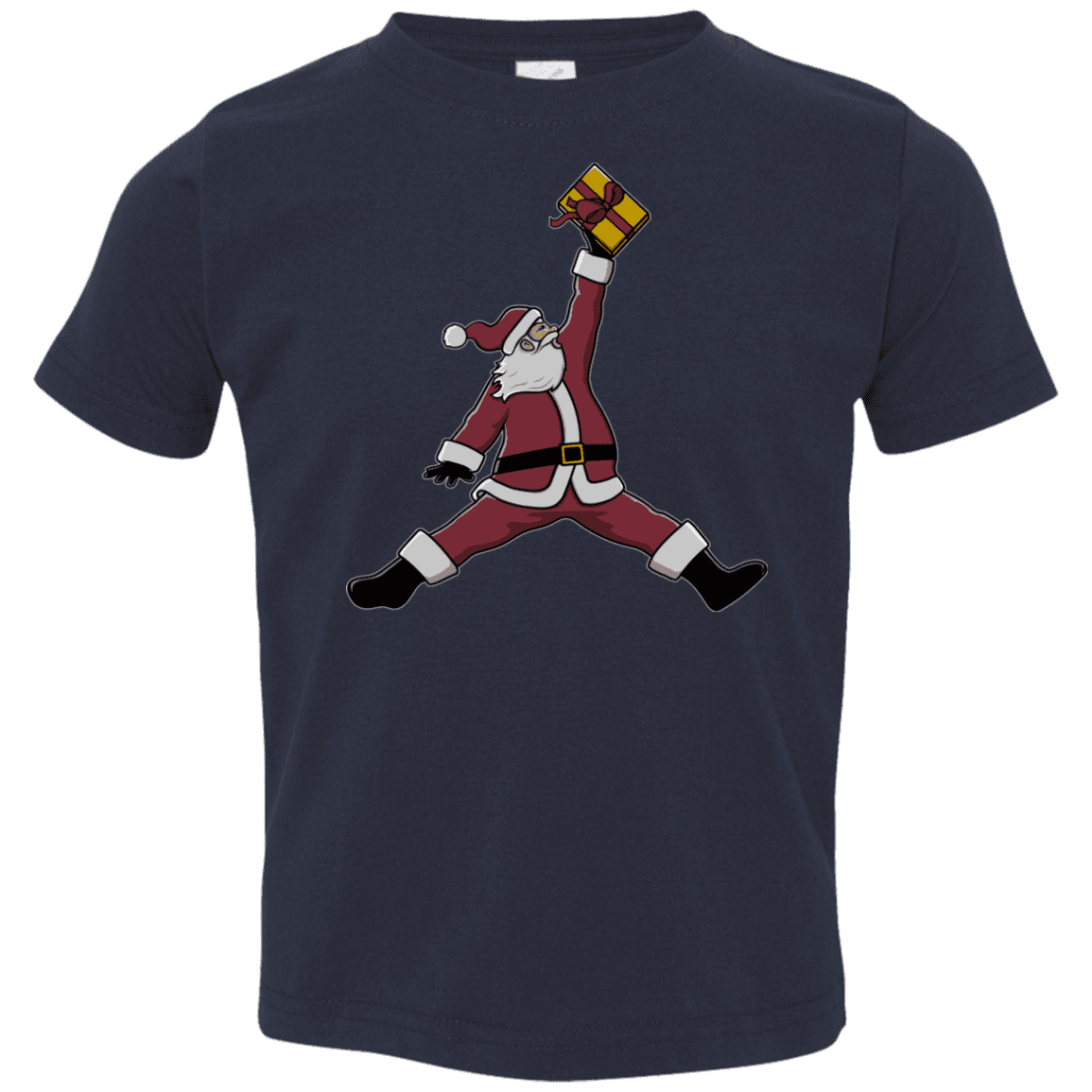 T-Shirts Navy / 2T Air Santa Toddler Premium T-Shirt
