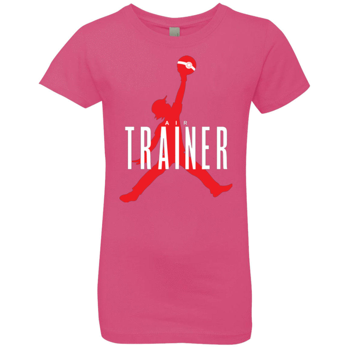 T-Shirts Hot Pink / YXS Air Trainer Girls Premium T-Shirt