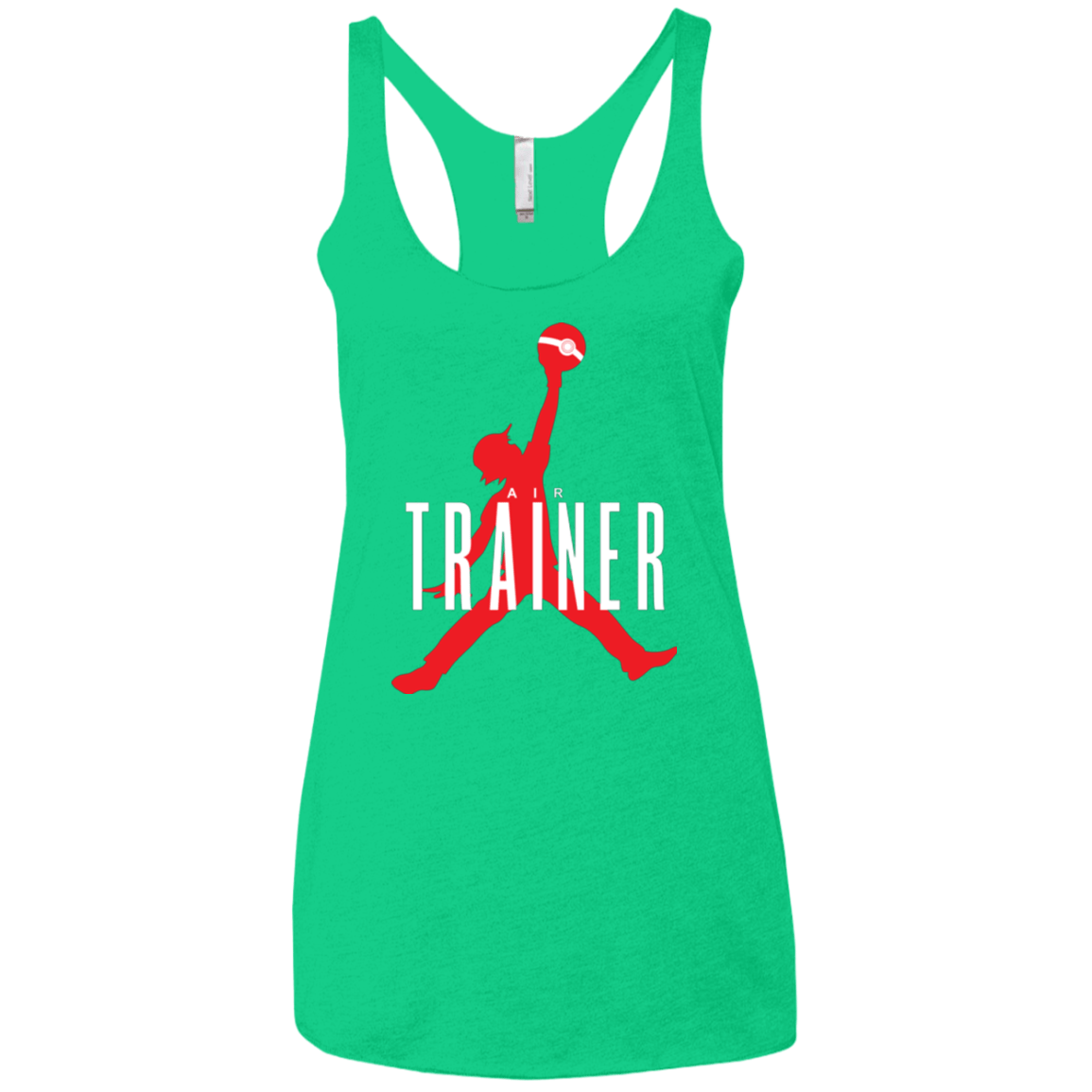 T-Shirts Envy / X-Small Air Trainer Women's Triblend Racerback Tank