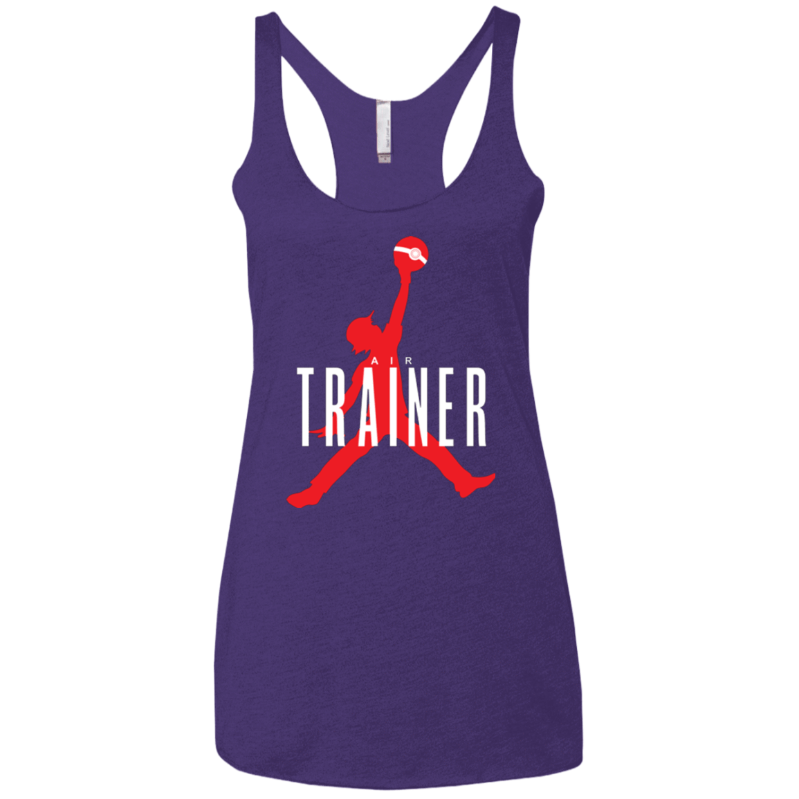T-Shirts Purple / X-Small Air Trainer Women's Triblend Racerback Tank