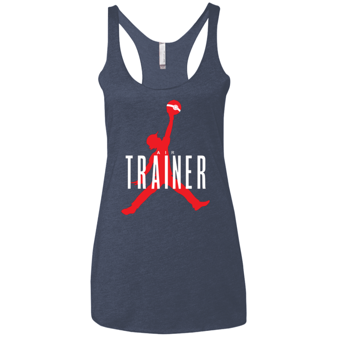 T-Shirts Vintage Navy / X-Small Air Trainer Women's Triblend Racerback Tank