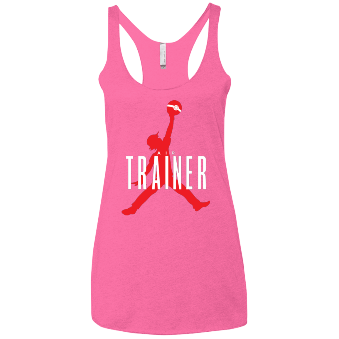 T-Shirts Vintage Pink / X-Small Air Trainer Women's Triblend Racerback Tank