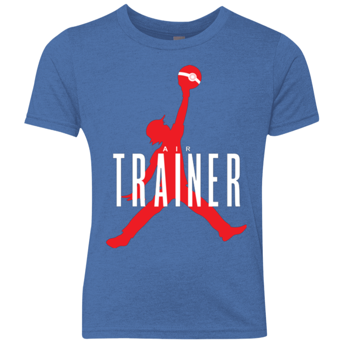 T-Shirts Vintage Royal / YXS Air Trainer Youth Triblend T-Shirt