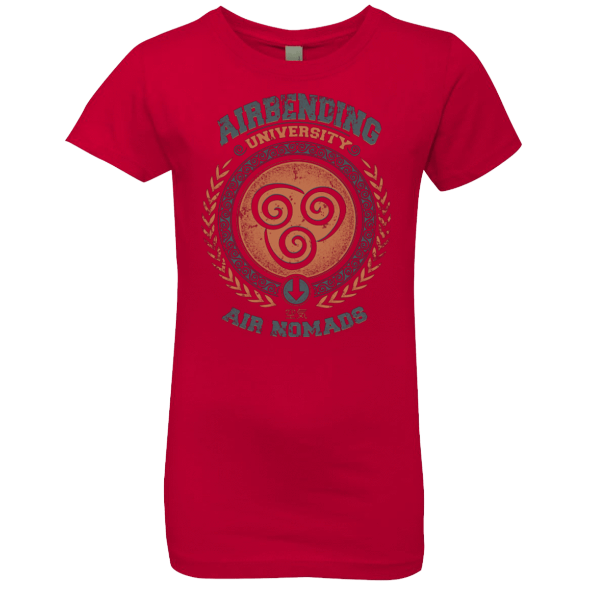 T-Shirts Red / YXS Airbending University Girls Premium T-Shirt