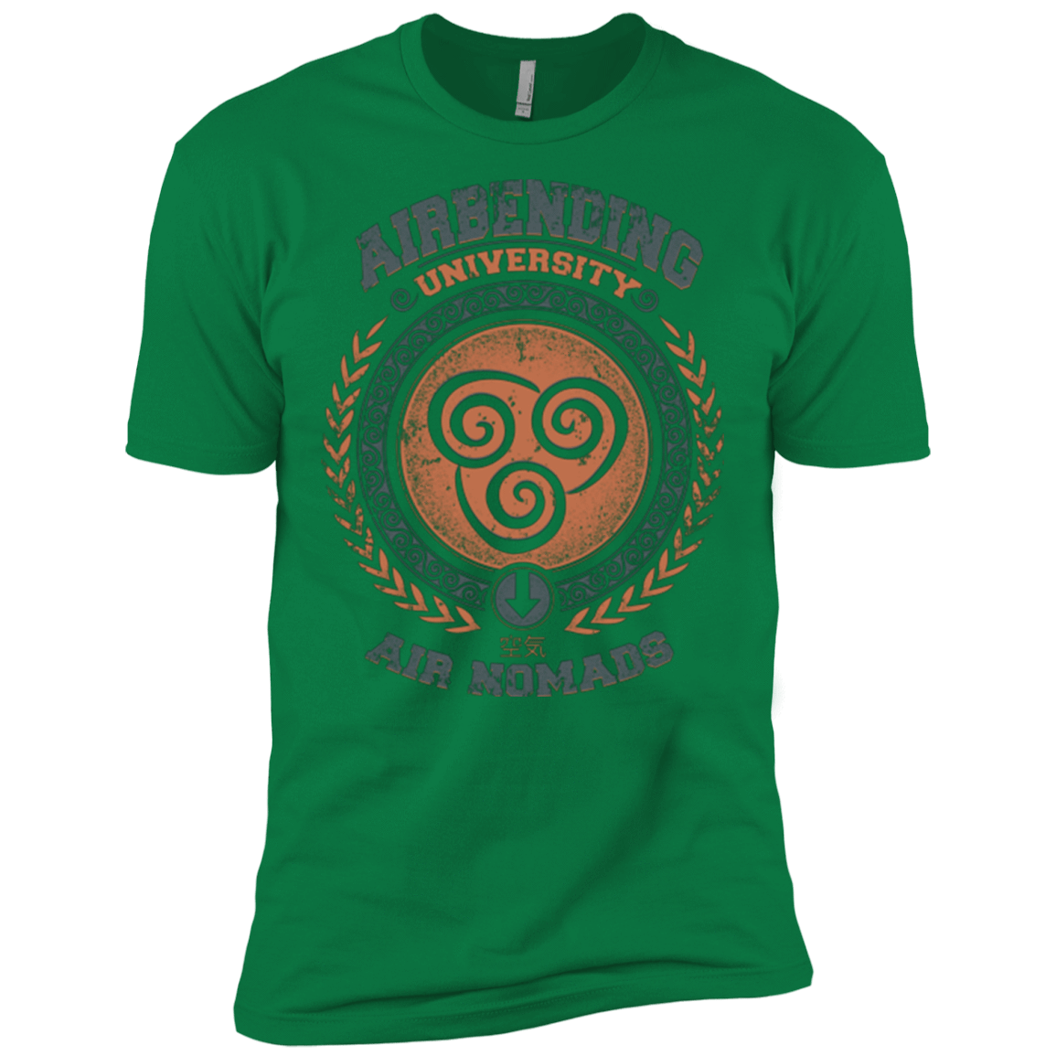 T-Shirts Kelly Green / X-Small Airbending University Men's Premium T-Shirt