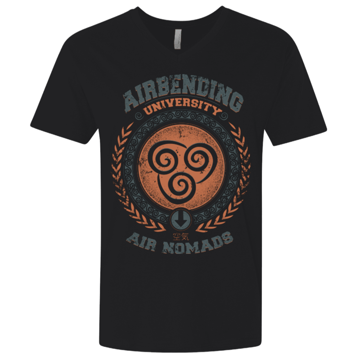 T-Shirts Black / X-Small Airbending University Men's Premium V-Neck