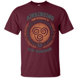 T-Shirts Maroon / Small Airbending University T-Shirt