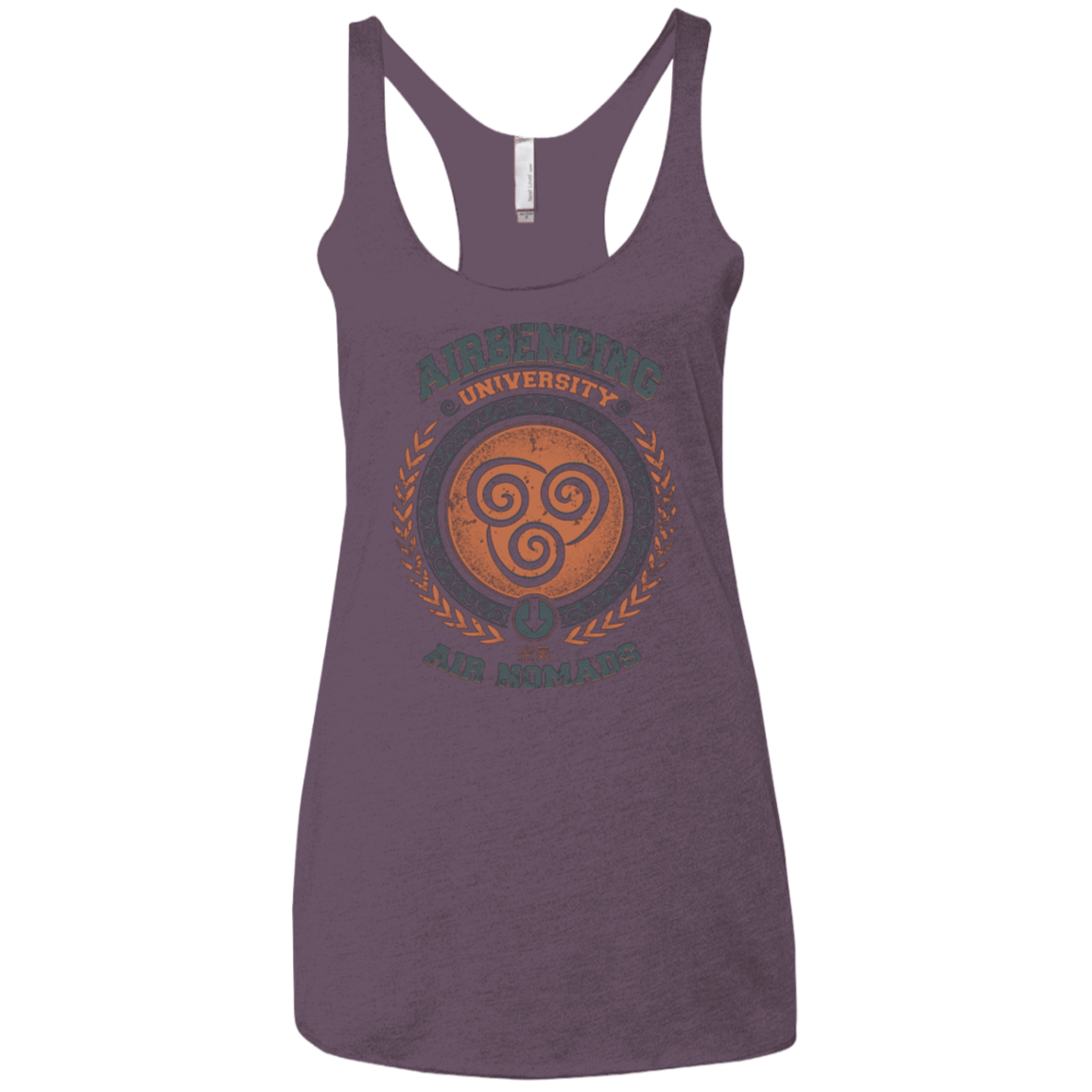 T-Shirts Vintage Purple / X-Small Airbending University Women's Triblend Racerback Tank