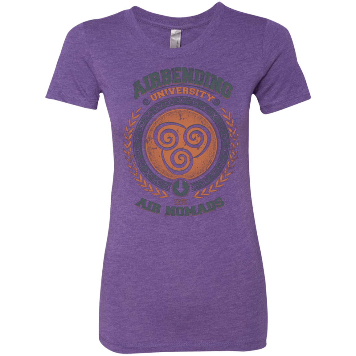 T-Shirts Purple Rush / Small Airbending University Women's Triblend T-Shirt