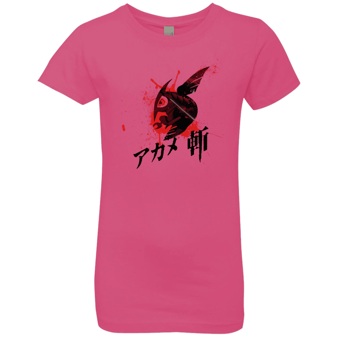 T-Shirts Hot Pink / YXS Akame Girls Premium T-Shirt