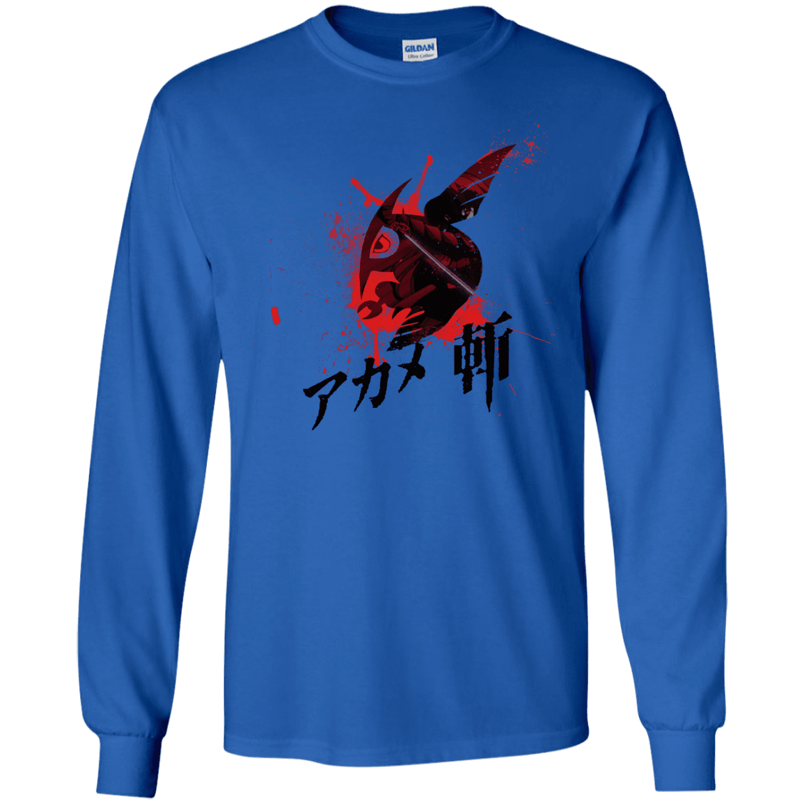 T-Shirts Royal / S Akame Men's Long Sleeve T-Shirt