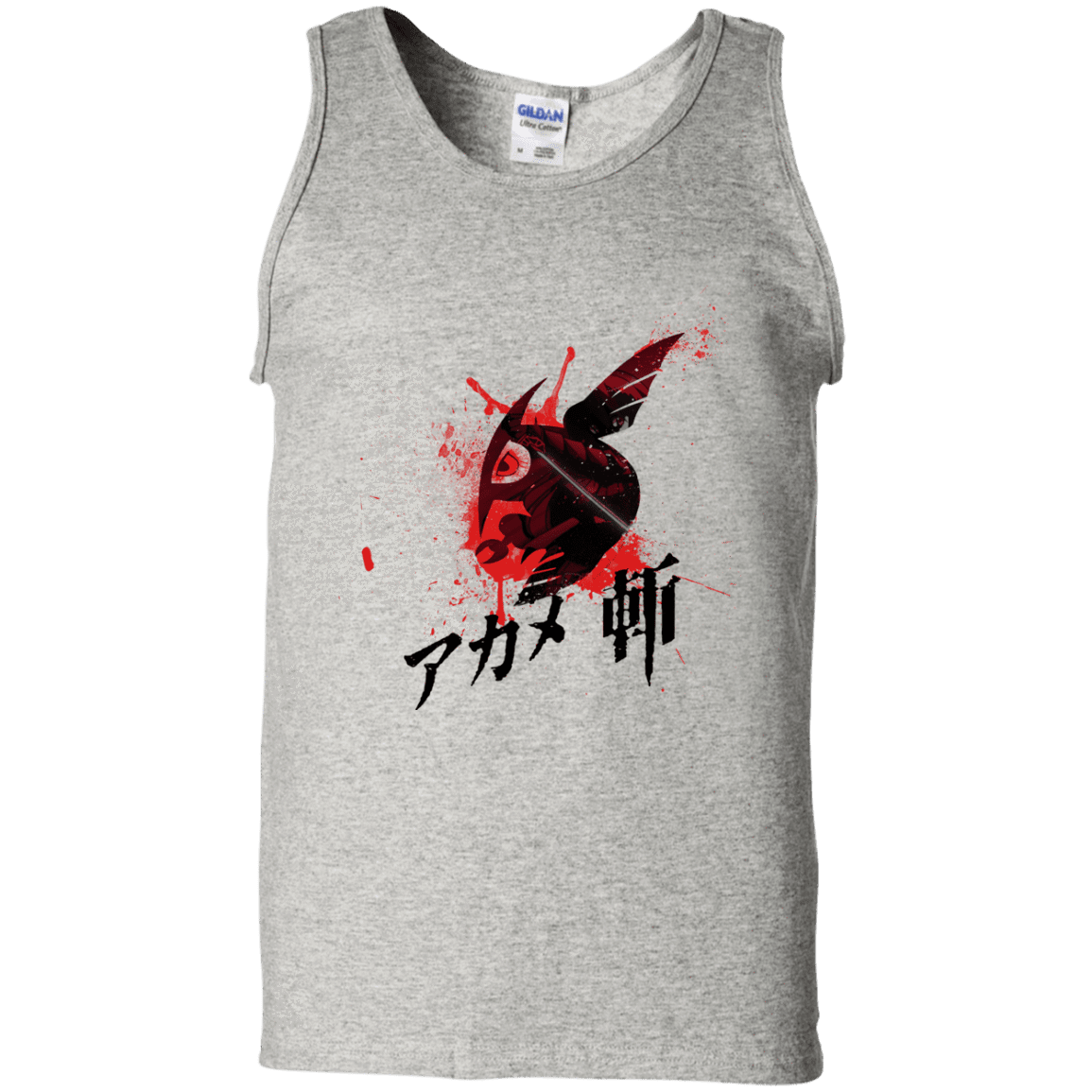 T-Shirts Ash / S Akame Men's Tank Top