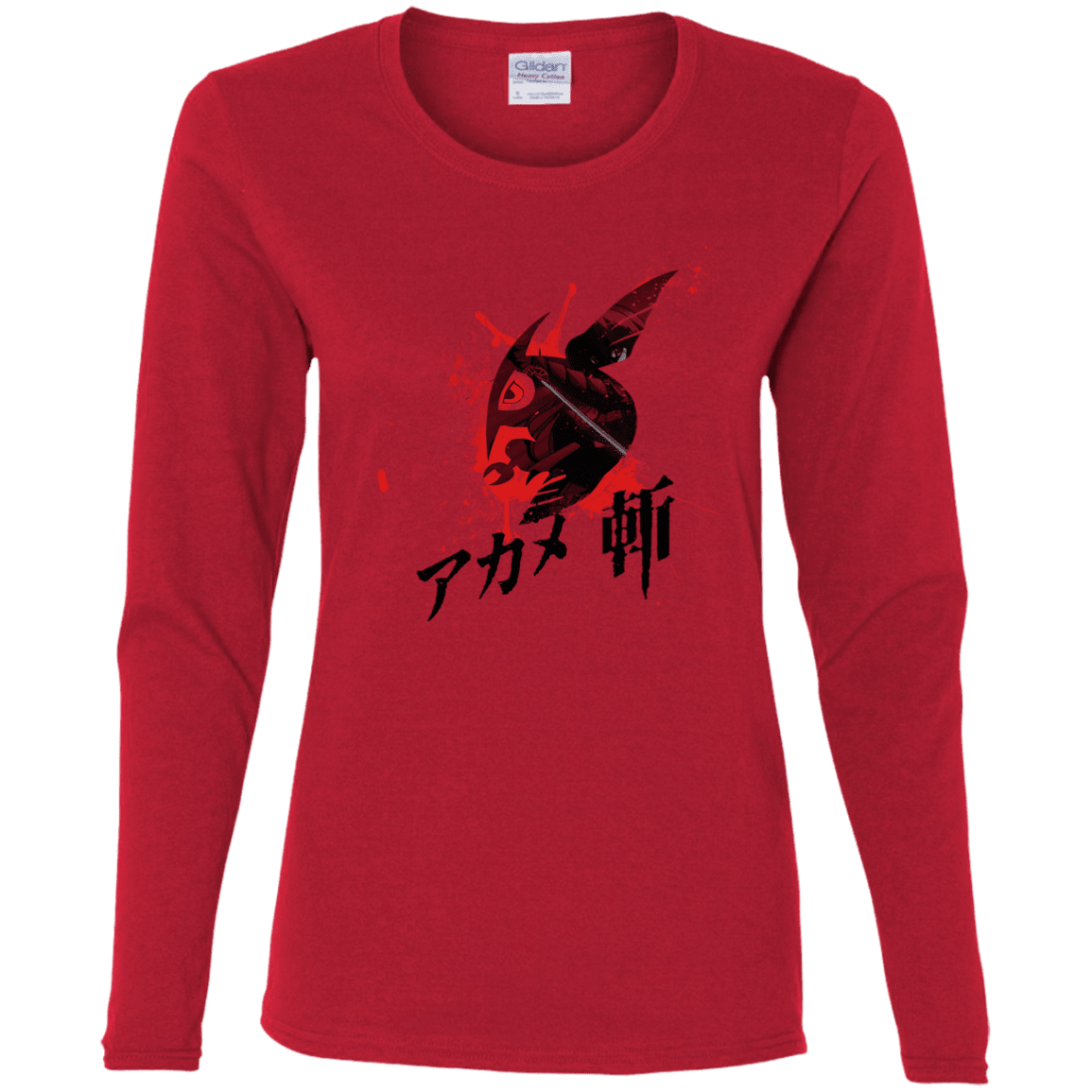 T-Shirts Red / S Akame Women's Long Sleeve T-Shirt