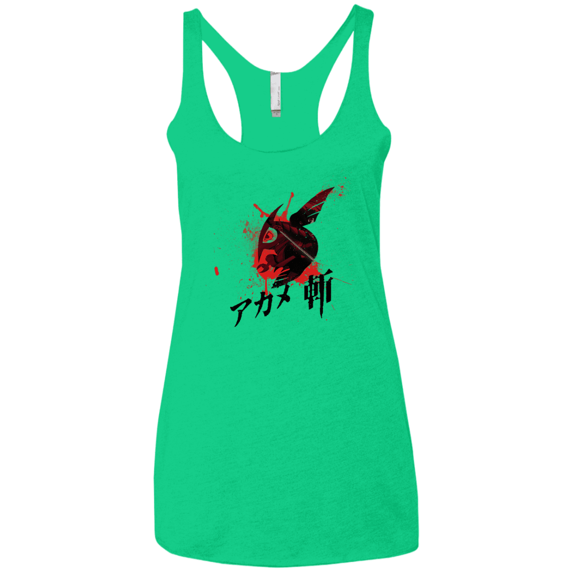 T-Shirts Envy / X-Small Akame Women's Triblend Racerback Tank
