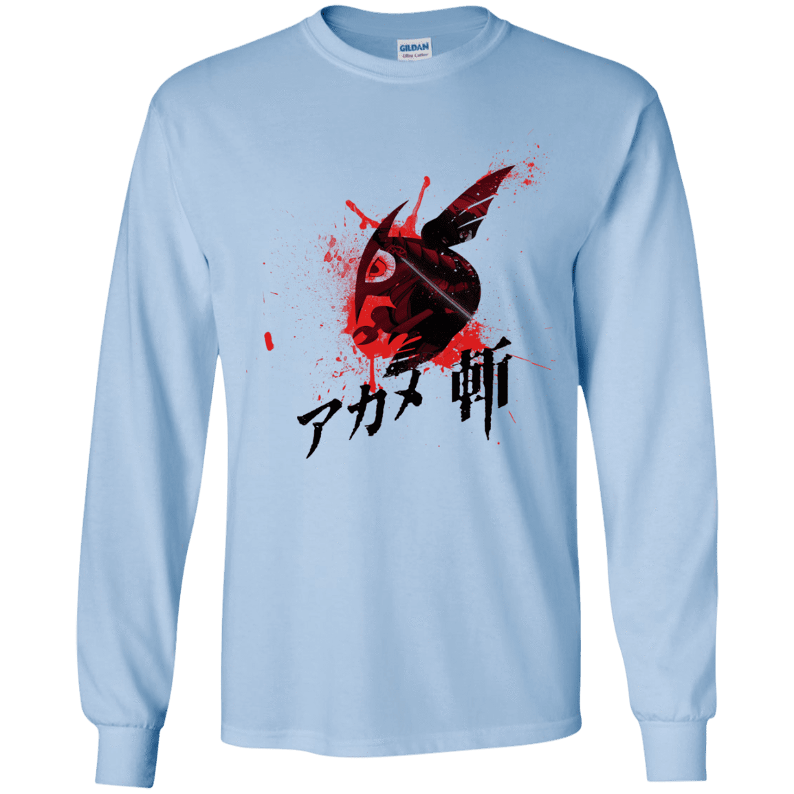 T-Shirts Light Blue / YS Akame Youth Long Sleeve T-Shirt
