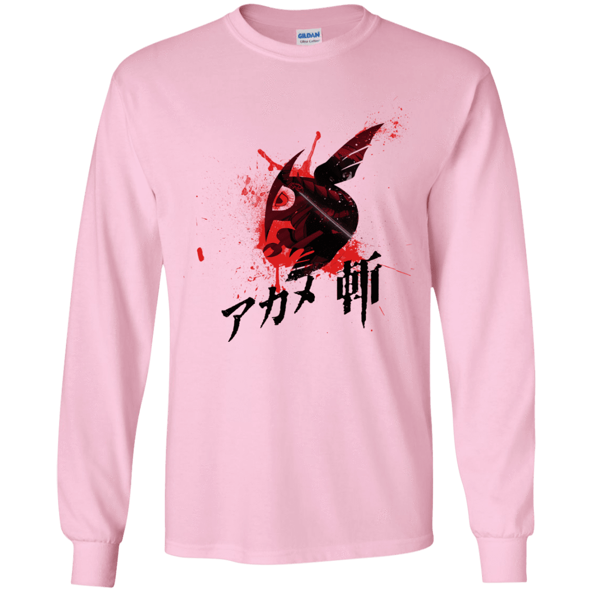 T-Shirts Light Pink / YS Akame Youth Long Sleeve T-Shirt