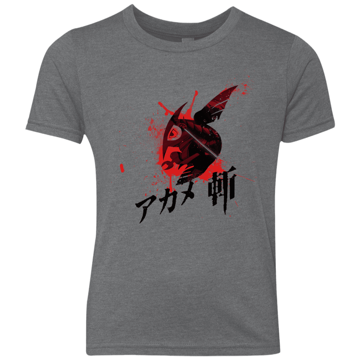 T-Shirts Premium Heather / YXS Akame Youth Triblend T-Shirt