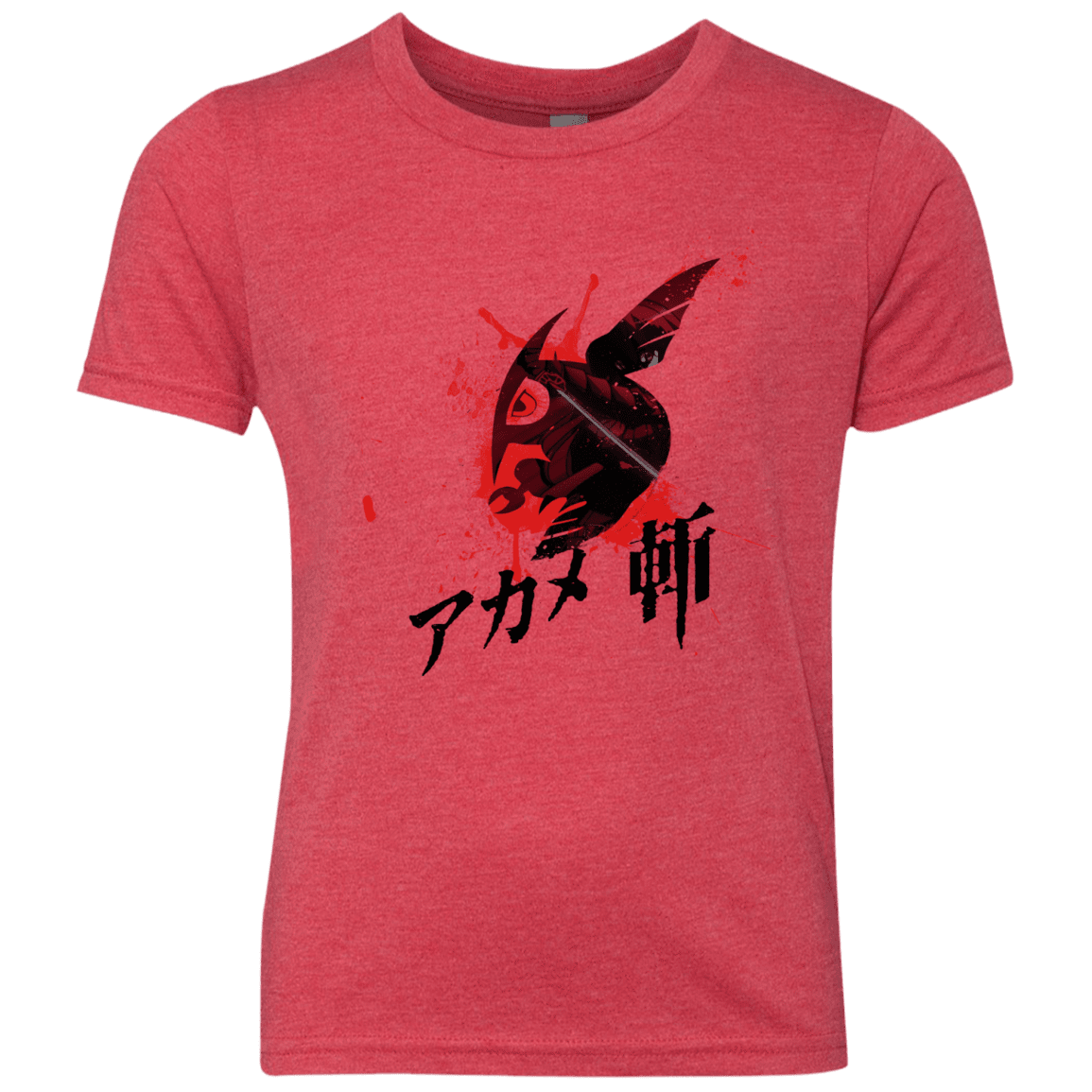 T-Shirts Vintage Red / YXS Akame Youth Triblend T-Shirt