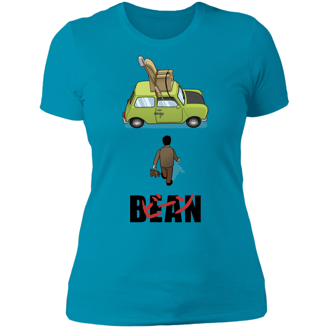 T-Shirts Turquoise / S Akira Bean Women's Premium T-Shirt