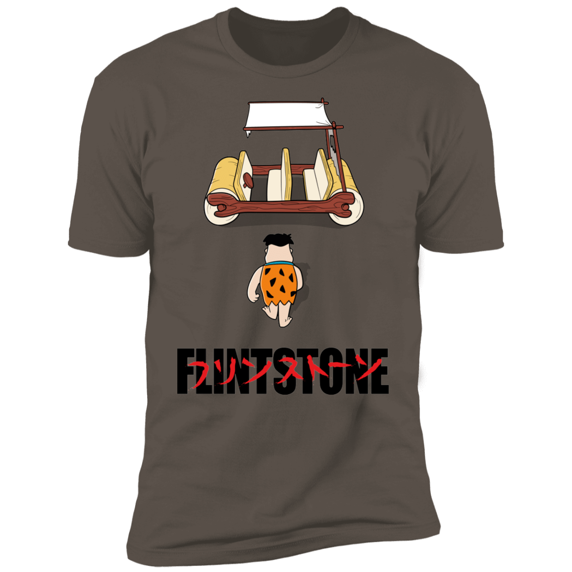 T-Shirts Warm Grey / S Akira Flintstone Men's Premium T-Shirt