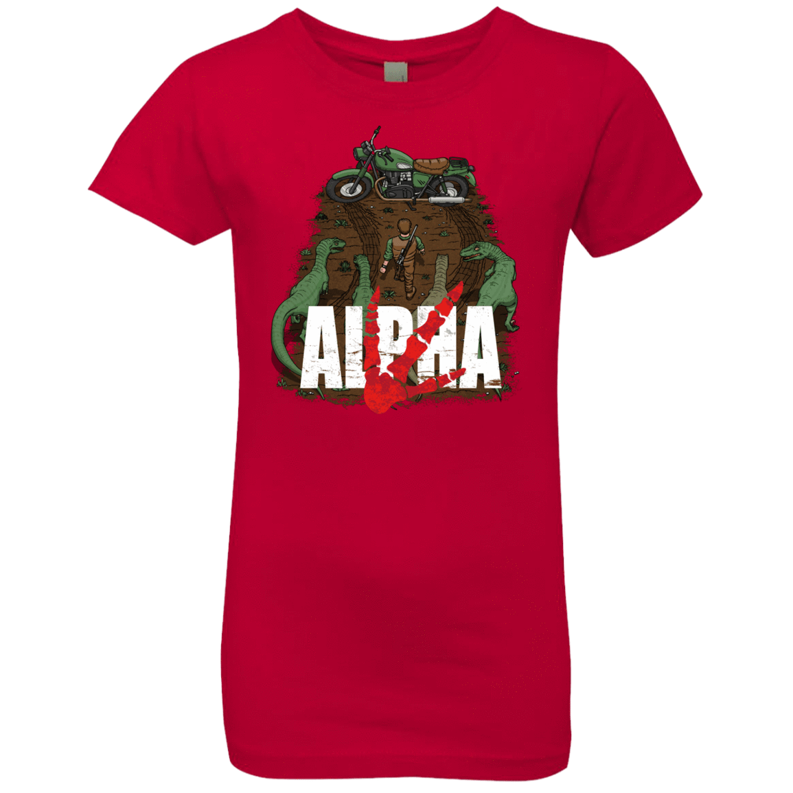 T-Shirts Red / YXS Akira Park Girls Premium T-Shirt