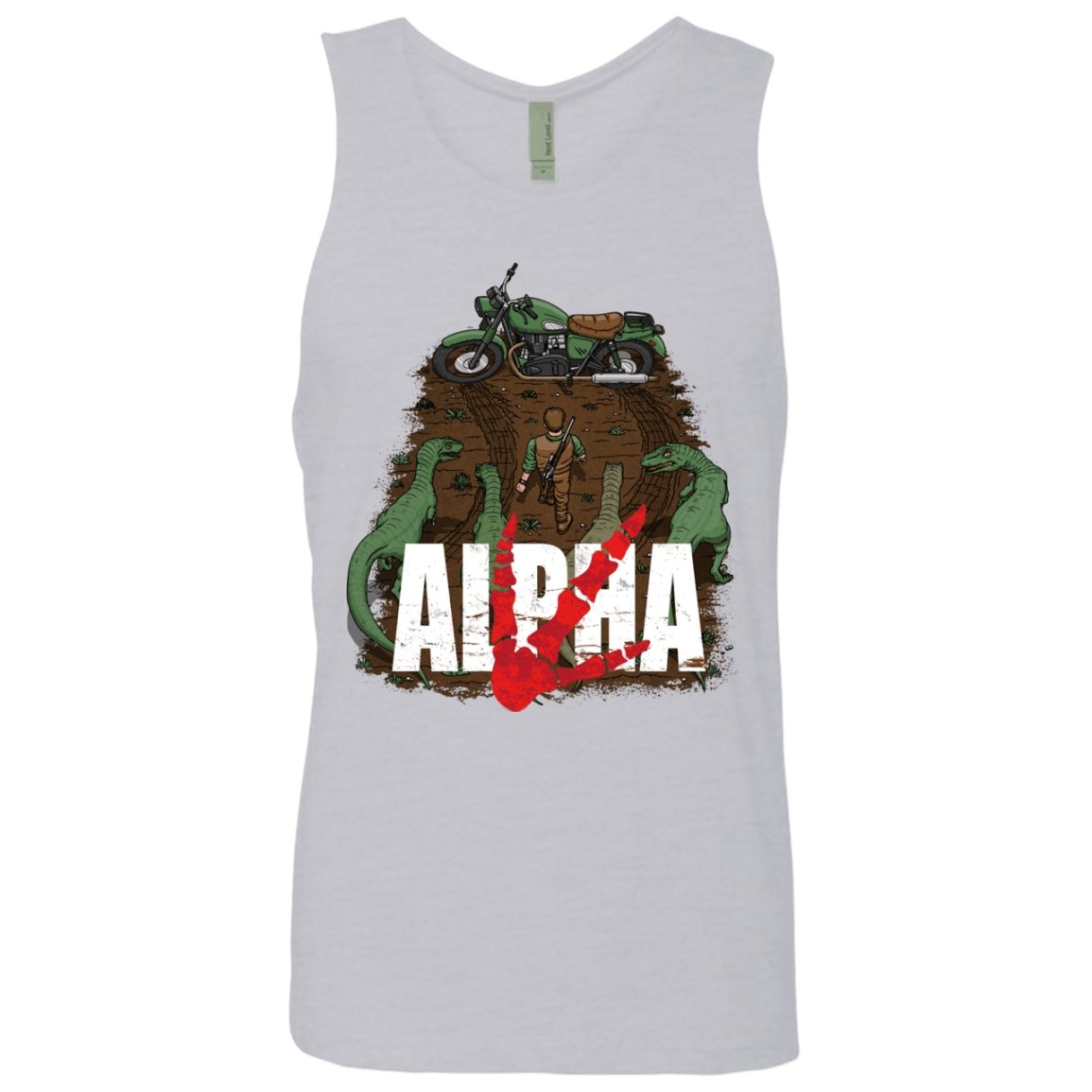 T-Shirts Heather Grey / Small Akira Park Men's Premium Tank Top