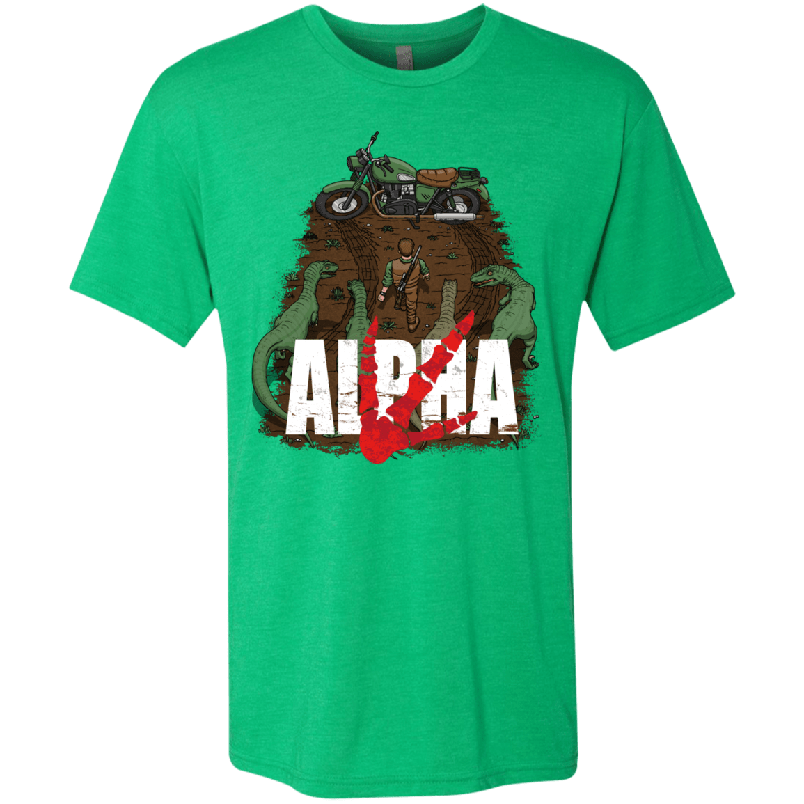 T-Shirts Envy / Small Akira Park Men's Triblend T-Shirt