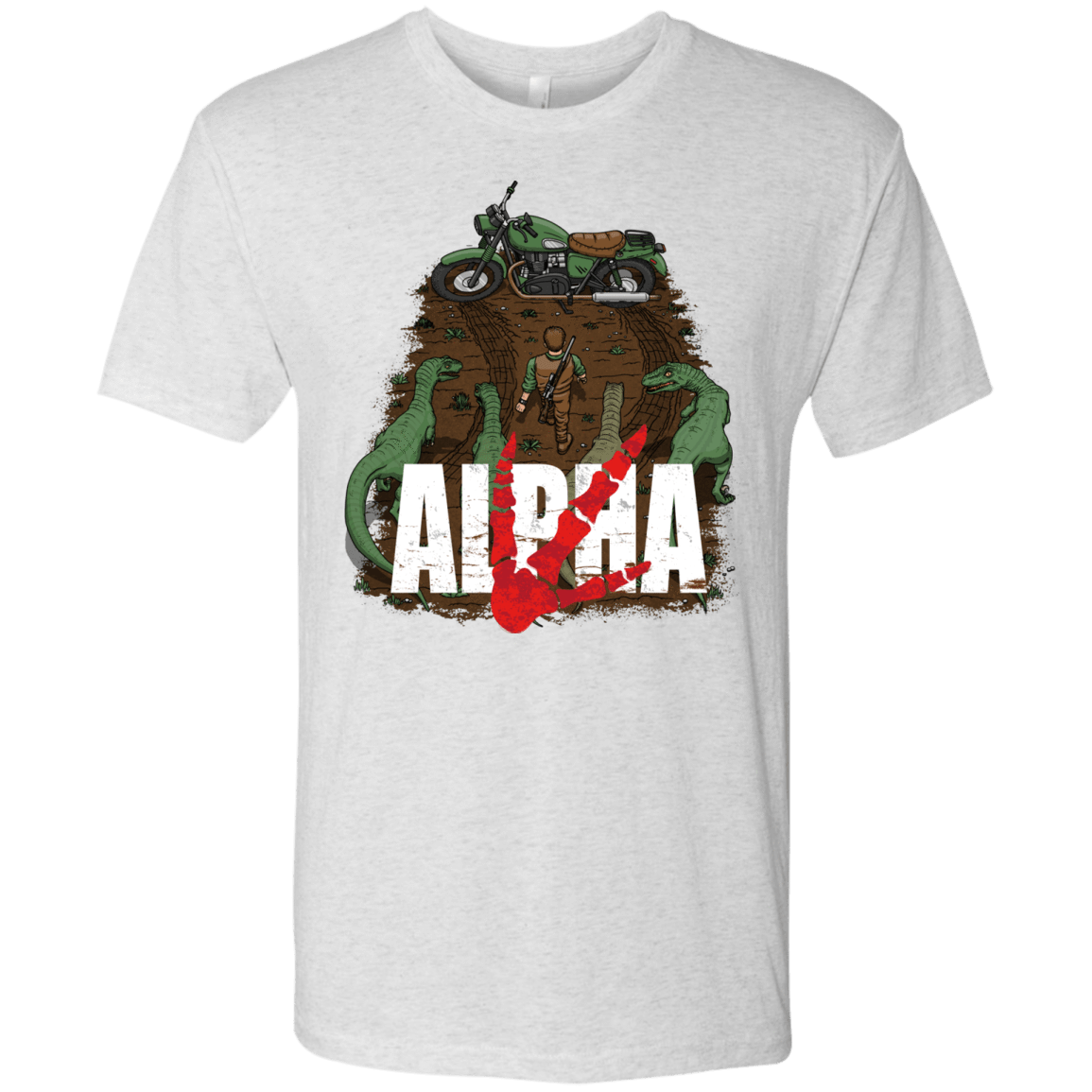 T-Shirts Heather White / Small Akira Park Men's Triblend T-Shirt