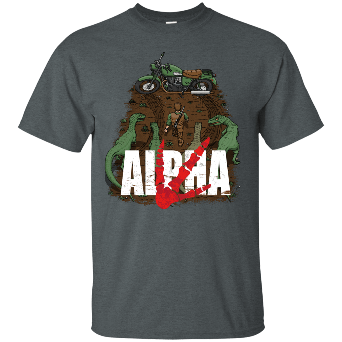 T-Shirts Dark Heather / Small Akira Park T-Shirt