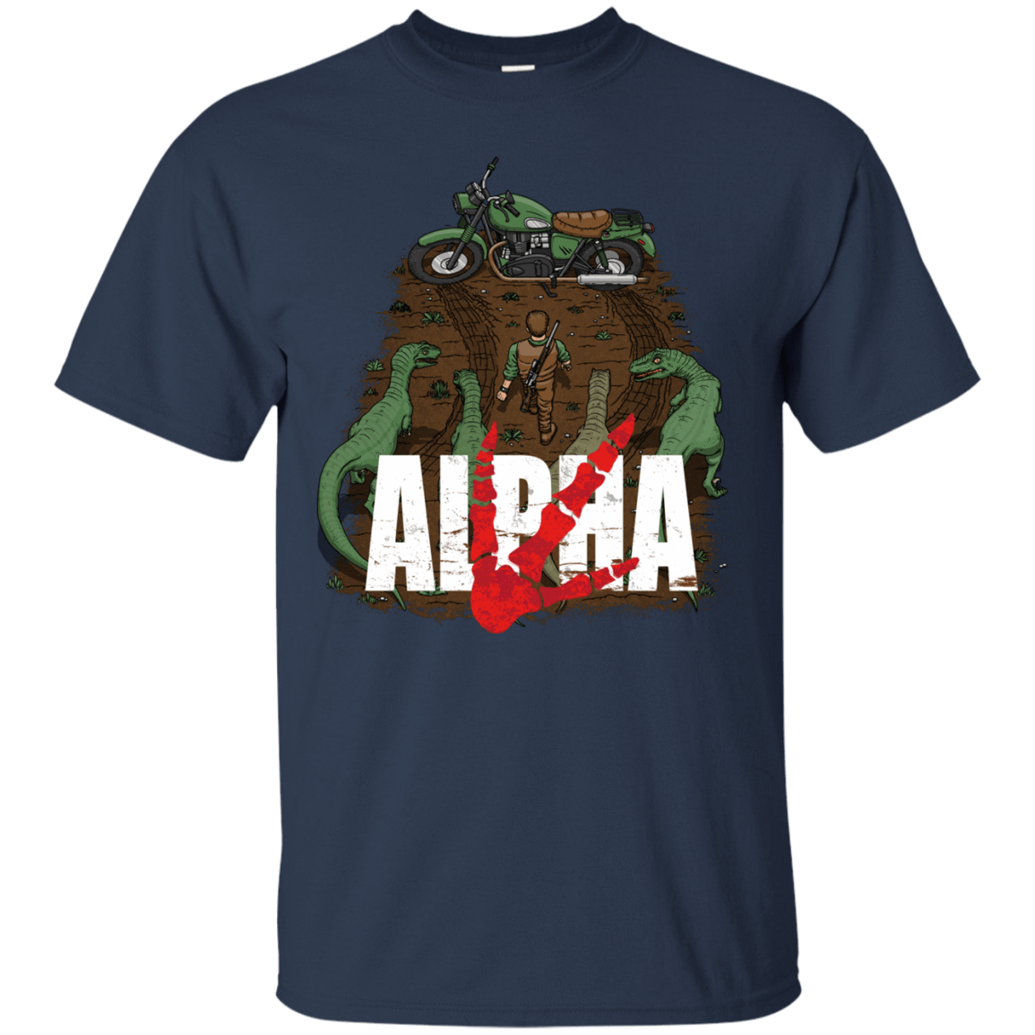 T-Shirts Navy / Small Akira Park T-Shirt