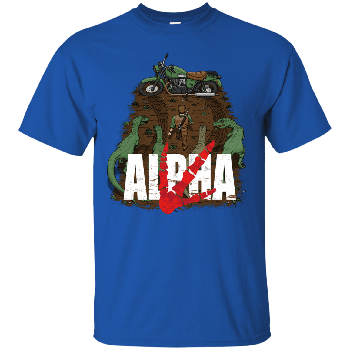 T-Shirts Royal / Small Akira Park T-Shirt