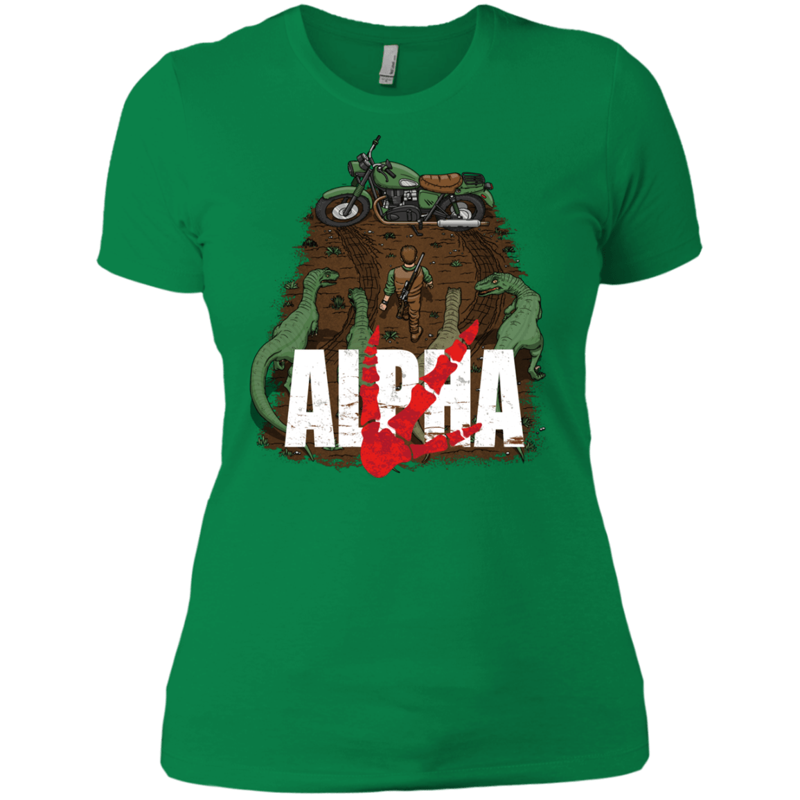 T-Shirts Kelly Green / X-Small Akira Park Women's Premium T-Shirt