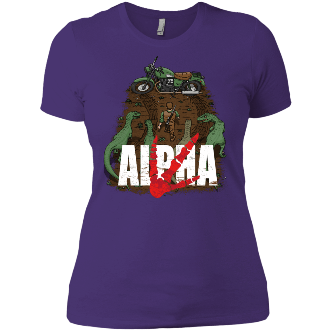 T-Shirts Purple / X-Small Akira Park Women's Premium T-Shirt