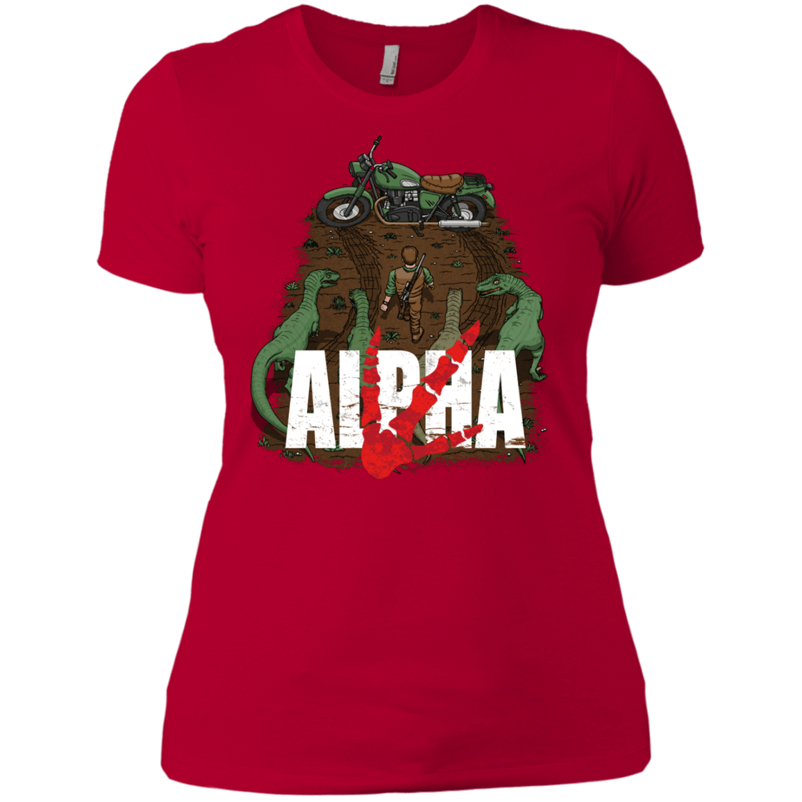 T-Shirts Red / X-Small Akira Park Women's Premium T-Shirt