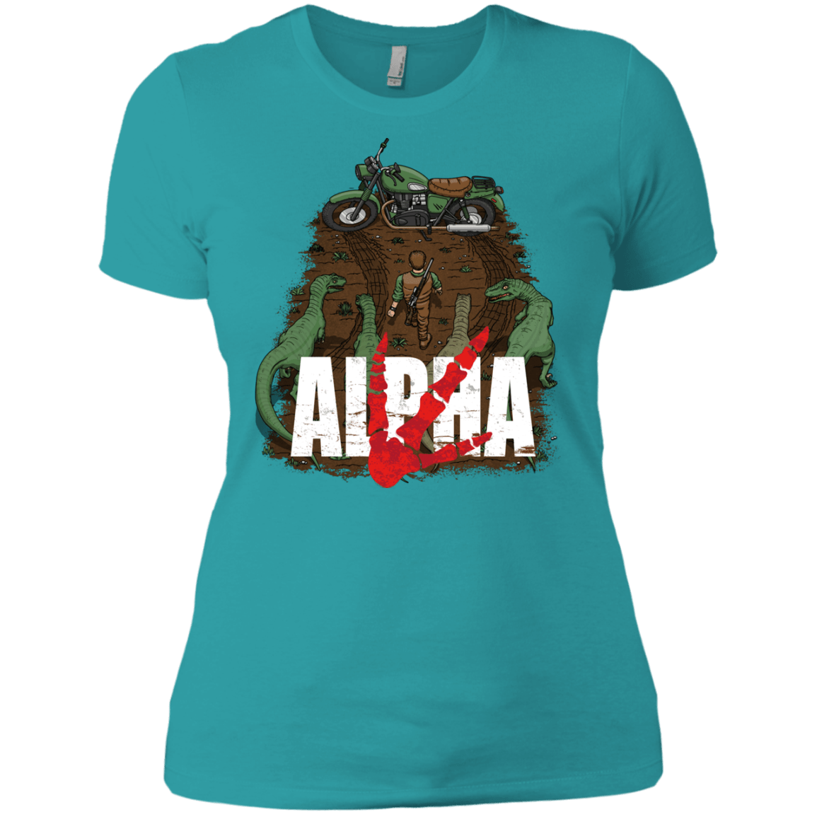 T-Shirts Tahiti Blue / X-Small Akira Park Women's Premium T-Shirt