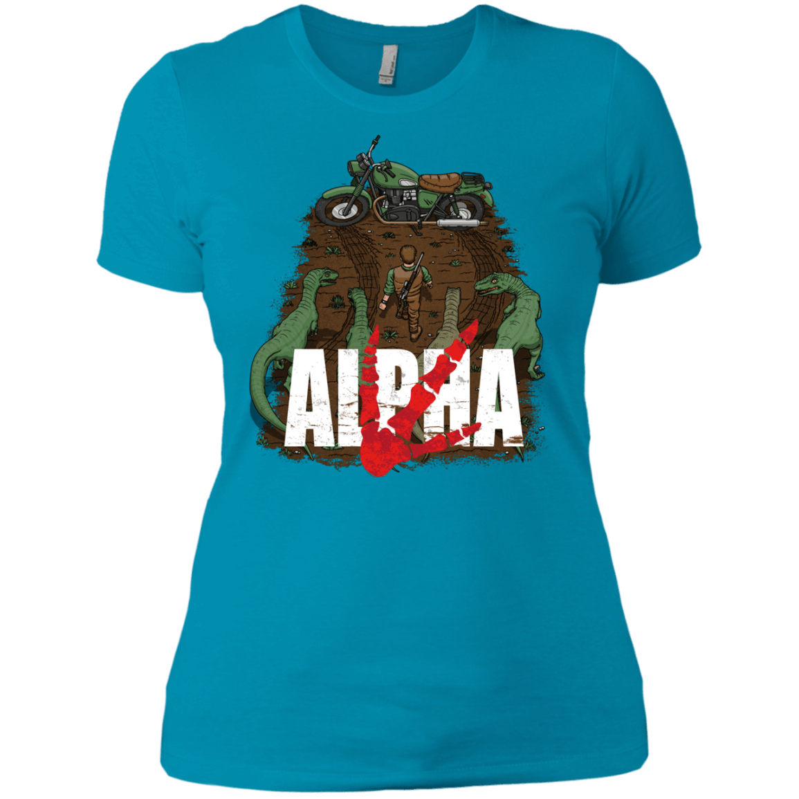 T-Shirts Turquoise / X-Small Akira Park Women's Premium T-Shirt