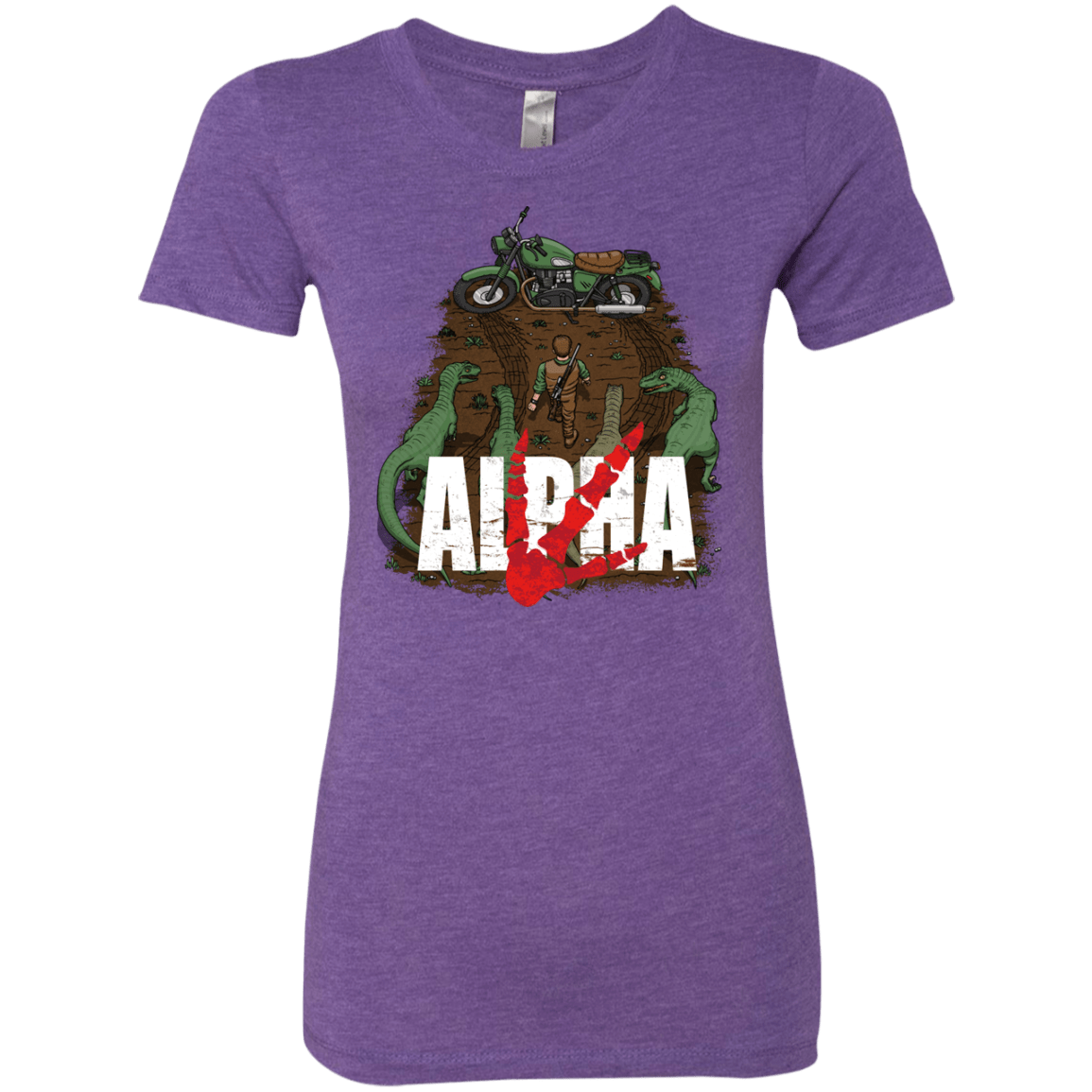 T-Shirts Purple Rush / Small Akira Park Women's Triblend T-Shirt