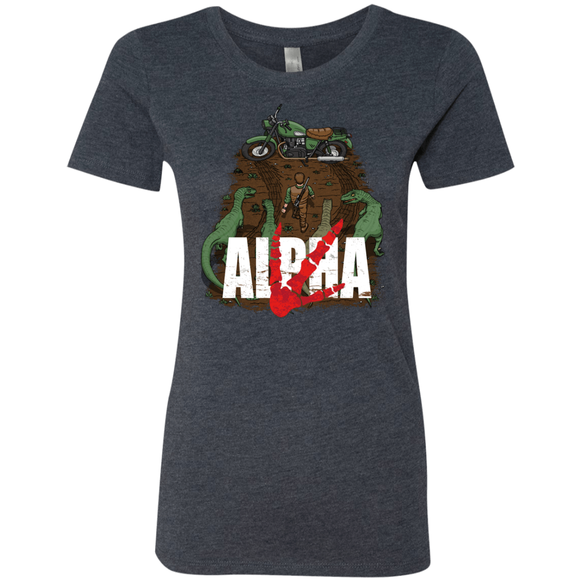 T-Shirts Vintage Navy / Small Akira Park Women's Triblend T-Shirt