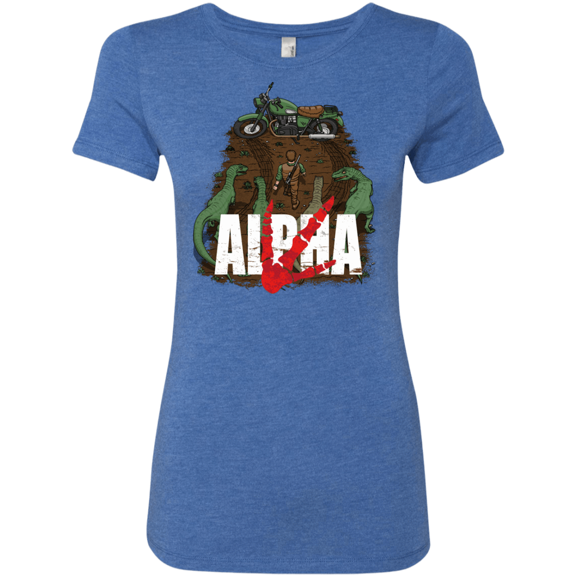 T-Shirts Vintage Royal / Small Akira Park Women's Triblend T-Shirt