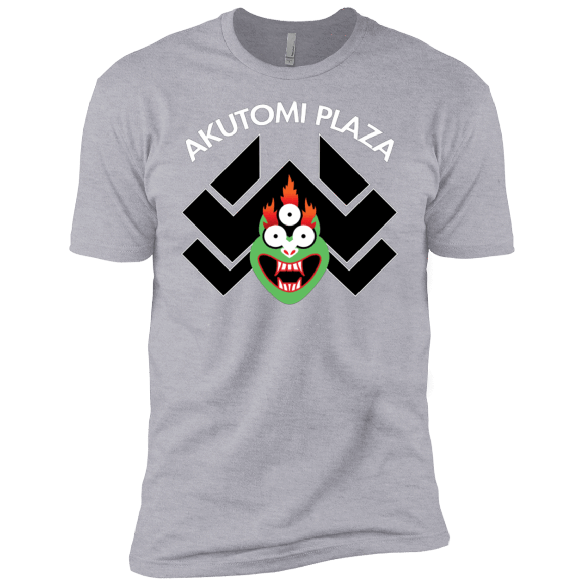 T-Shirts Heather Grey / YXS Akutomi Plaza Boys Premium T-Shirt