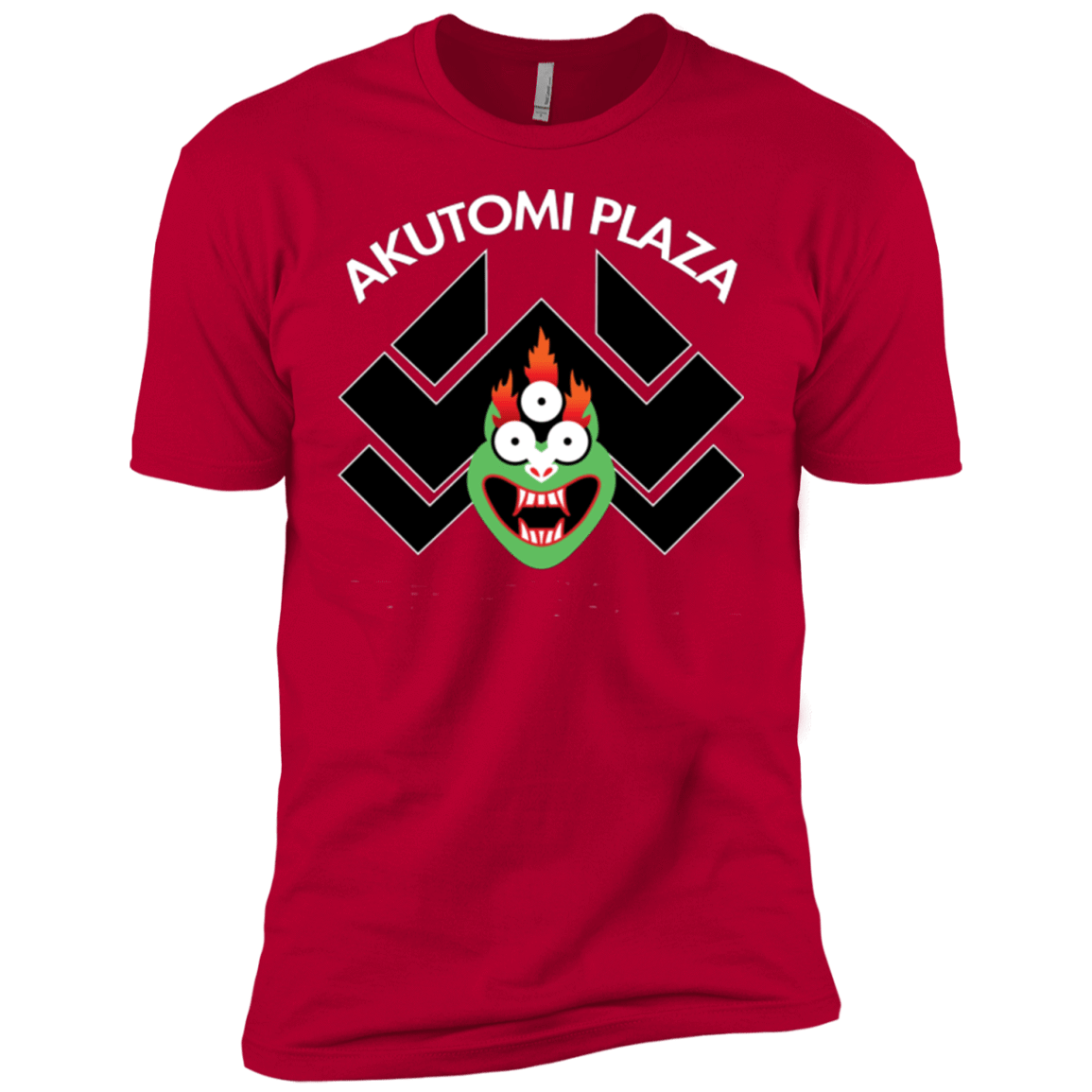 T-Shirts Red / YXS Akutomi Plaza Boys Premium T-Shirt