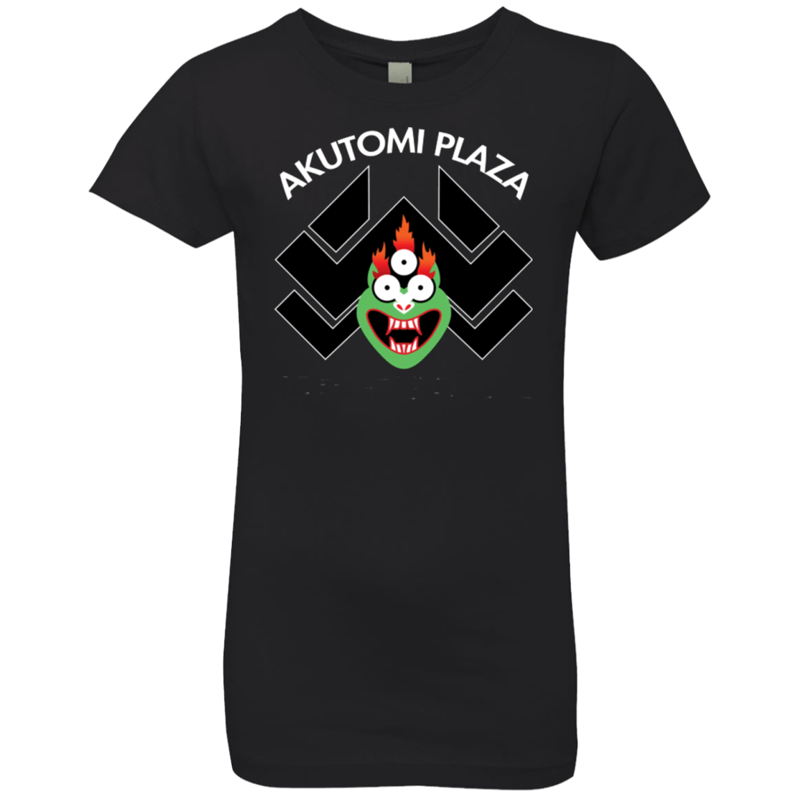 T-Shirts Black / YXS Akutomi Plaza Girls Premium T-Shirt