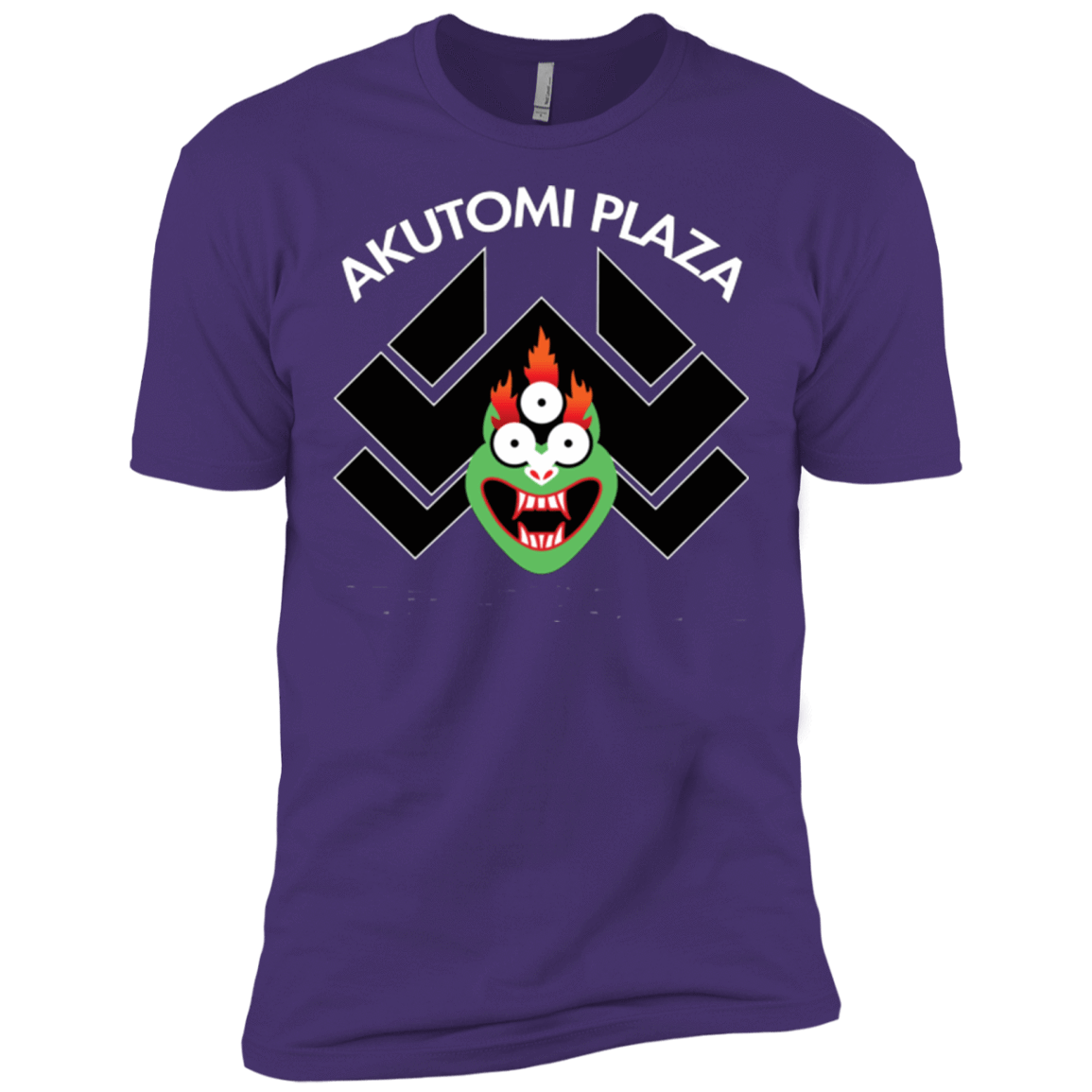 T-Shirts Purple / X-Small Akutomi Plaza Men's Premium T-Shirt