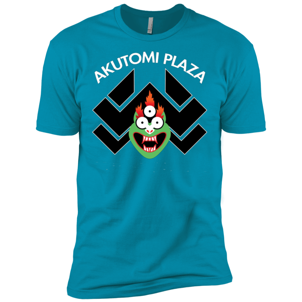 T-Shirts Turquoise / X-Small Akutomi Plaza Men's Premium T-Shirt