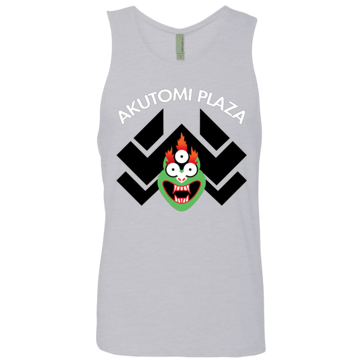 T-Shirts Heather Grey / Small Akutomi Plaza Men's Premium Tank Top