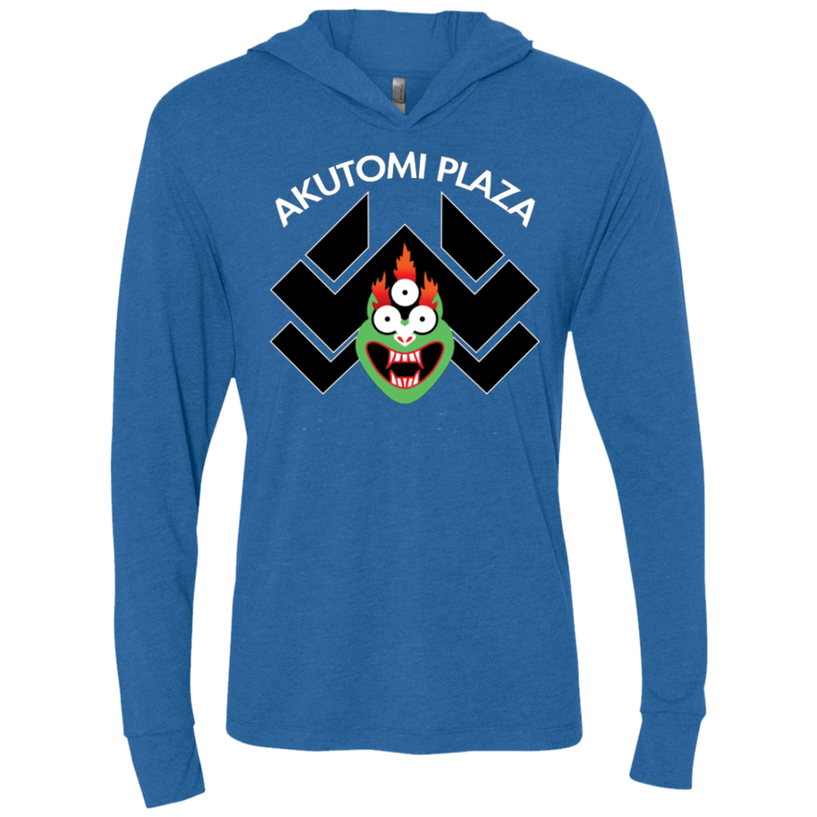 T-Shirts Vintage Royal / X-Small Akutomi Plaza Triblend Long Sleeve Hoodie Tee