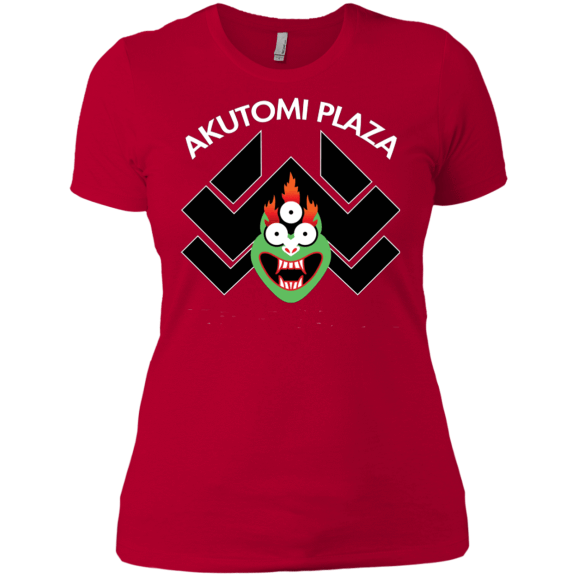 T-Shirts Red / X-Small Akutomi Plaza Women's Premium T-Shirt