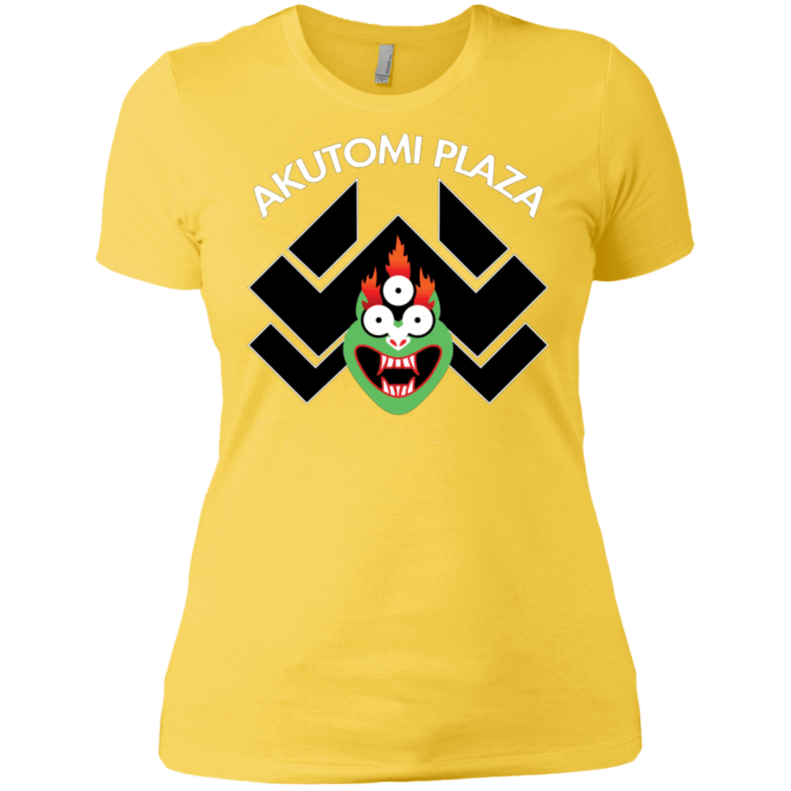 T-Shirts Vibrant Yellow / X-Small Akutomi Plaza Women's Premium T-Shirt